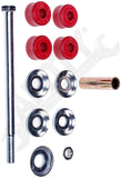 APDTY 150808 Stabilizer Sway Bar End Link Bushing Kit; DLX Submodel Only; Front