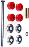 APDTY 150851 Stabilizer Sway Bar End Link Bushing Kit; Rear Left or Right
