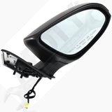 APDTY 153558 Power Side View Mirror No-Heat Right