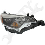 APDTY 153559 Headlight Assembly With Bulbs Right