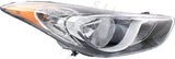 APDTY 153581 Halogen Headlamp Assembly Right
