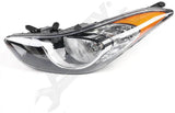 APDTY 153582 Halogen Headlamp Assembly Left