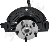 APDTY 153602 Wheel Hub Bearing Steering Knuckle Assembly Front Left (2.5L)