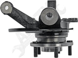APDTY 153602 Wheel Hub Bearing Steering Knuckle Assembly Front Left (2.5L)