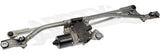 APDTY 153628 Windshield Wiper Motor And Transmission Linkage Assembly