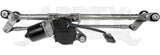 APDTY 153630 Windshield Wiper Motor & Transmission Linkage Assembly