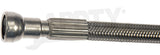 APDTY 153638 Stainless Steel Braided Fuel Line Set
