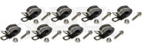 APDTY 153638 Stainless Steel Braided Fuel Line Set