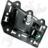 APDTY 153647 Interior Door Handle; All Black; Rear Left
