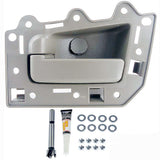 APDTY 153648 Interior Door Handle Replacement Kit All Light Gray