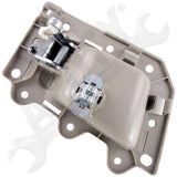 APDTY 153664 Interior Door Handle Replacement Kit Chrome Lever, Beige Housing