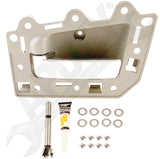 APDTY 153665 Interior Door Handle Replacement Kit Chrome Lever, Beige Housing