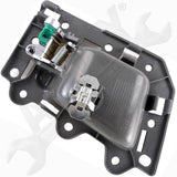 APDTY 153666 Interior Door Handle Replacement Kit Chrome Lever, Gray Housing