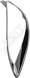 APDTY 153672 Front Left Heavy Duty Teardrop Shape Chrome Headlamp Bezel