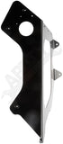 APDTY 153718 Bumper Bracket; Aluminum Front Left (Driver-Side)