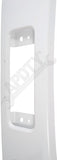 APDTY 153732 Heavy Duty Front Bumper on Select 2005-2018 Hino Models 52101E0243