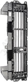 APDTY 153822 Radiator Grill Active Shutter Assembly (Upper)