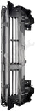 APDTY 153822 Radiator Grill Active Shutter Assembly (Upper)