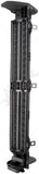 APDTY 153824 Radiator Cooling Active Shutter Assembly With Motor Actuator