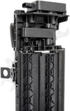 APDTY 153824 Radiator Cooling Active Shutter Assembly With Motor Actuator