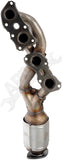 APDTY 153893 Manifold Converter Replaces 1710438020