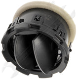 APDTY 153926 HVAC Vent Black