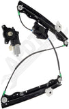 APDTY 153929 Window Motor & Regulator Assembly (Front Right; Sedan; 2-Pin Motor)