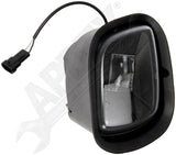APDTY 153933 Black Frame LED Fog Lamp Assembly