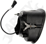 APDTY 153933 Black Frame LED Fog Lamp Assembly