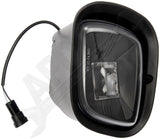 APDTY 153935 Black Frame LED Fog Lamp Assembly