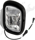 APDTY 153936 Chrome LED Fog Lamp Assembly