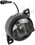 APDTY 153938 Black Housing LED Fog Lamp Assembly