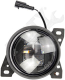 APDTY 153938 Black Housing LED Fog Lamp Assembly
