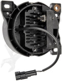 APDTY 153938 Black Housing LED Fog Lamp Assembly