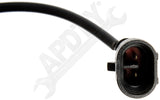 APDTY 153938 Black Housing LED Fog Lamp Assembly