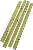APDTY 154213 Truck Bed Crossmember Kit With Bolts Fleetside 77.7" to 77.9" Bed