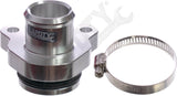 APDTY 154345 Coolant Thermostat Hose Flange Plastic To Metal Upgrade Kit
