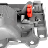 APDTY 154388 Interior Door Handle; All Gray; Front Right