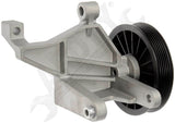 APDTY 154394 A/C Bypass Pulley Assembly w/Bracket