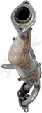 APDTY 154431 Catalytic Converter with Integrated Exhaust Manifold