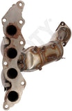APDTY 154431 Catalytic Converter with Integrated Exhaust Manifold