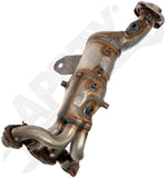 APDTY 154431 Catalytic Converter with Integrated Exhaust Manifold