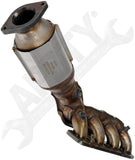 APDTY 154433 Catalytic Converter with Integrated Exhaust Manifold