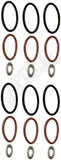 APDTY 154452 Diesel Fuel Injector O-Ring Seal Kit