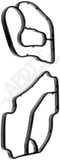 APDTY 154460 Oil Filter Housing Gasket Kit