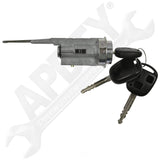 APDTY 154545 Ignition Lock Cylinder & Key Keys Assembly 98-02 Land Cruiser