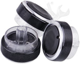 APDTY 154554 A/C Heater Control Dash Switch Knob Set Of 3