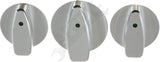 APDTY 154570 A/C Heater Control Knobs Billet 3Pcs