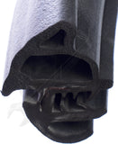 APDTY 154588 Front Door Body Mounted Rubber Weatherstrip Seal Set (Extended Cab)