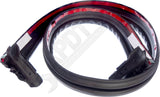 APDTY 154590 Windshield Header Rubber Weatherstrip Seal Hard/Soft (55397454AM)